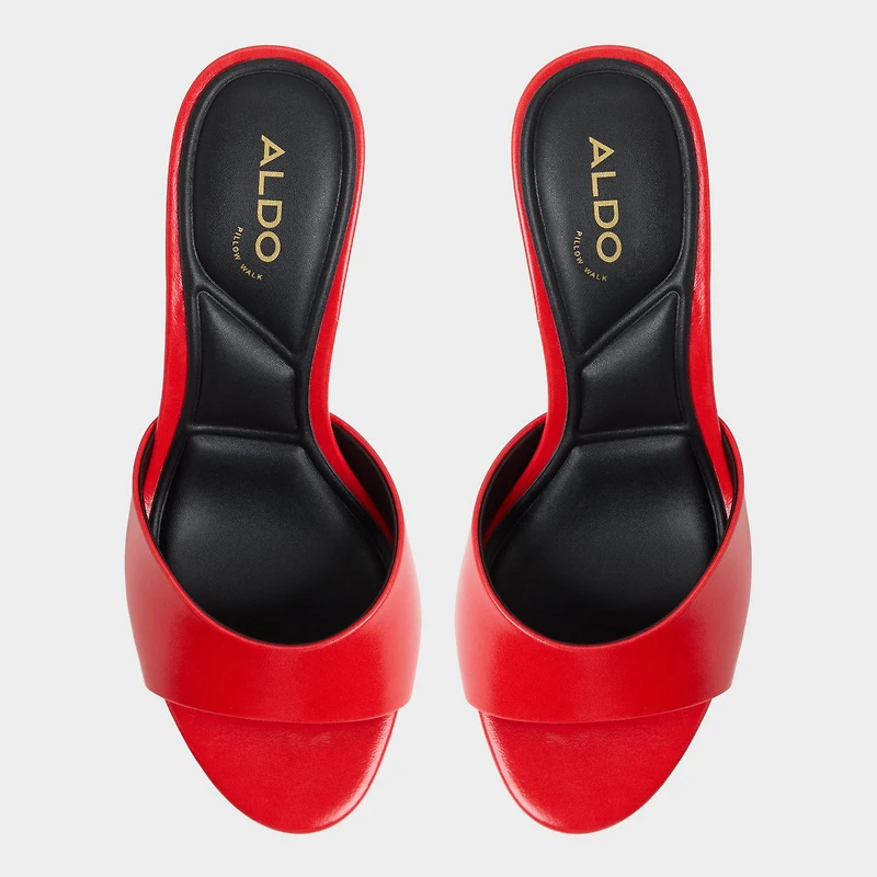 Annaberaen Bright Red Women's Heeled mules | ALDO Canada