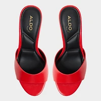Annaberaen Bright Red Women's Heeled mules | ALDO Canada