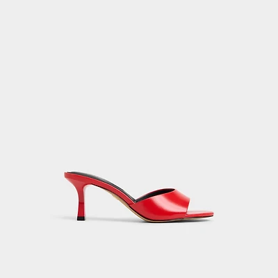 Annaberaen Bright Red Women's Heeled mules | ALDO Canada
