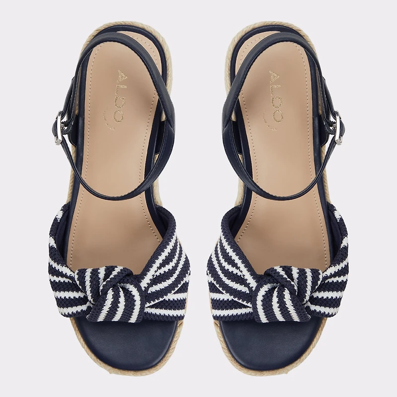 Annamarie Navy Women's Platform sandals | ALDO US