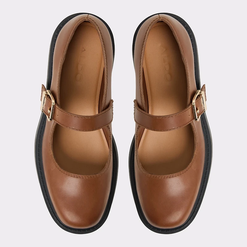 Arigon Medium Brown Women's Mary Jane Shoes | ALDO Canada