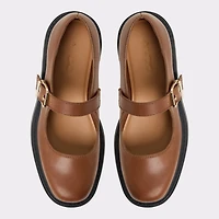 Arigon Medium Brown Women's Mary Jane Shoes | ALDO Canada