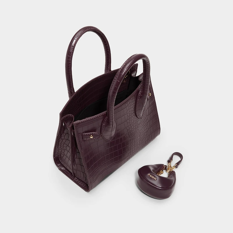 Auralie Dark Red Women's Tote & Satchel bags | ALDO Canada
