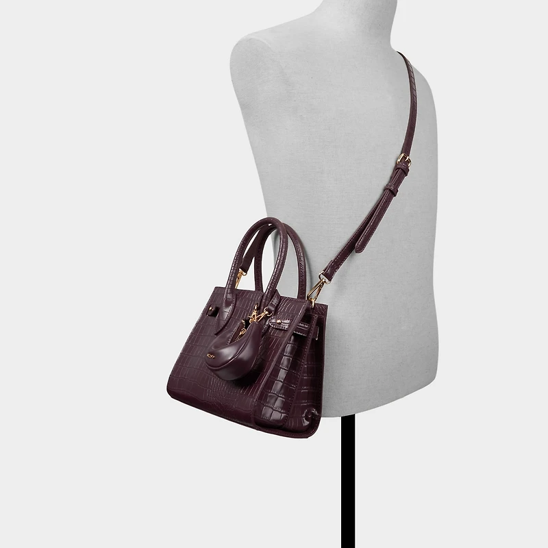 Auralie Dark Red Women's Tote & Satchel bags | ALDO Canada