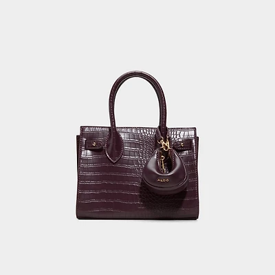 Auralie Dark Red Women's Tote & Satchel bags | ALDO Canada