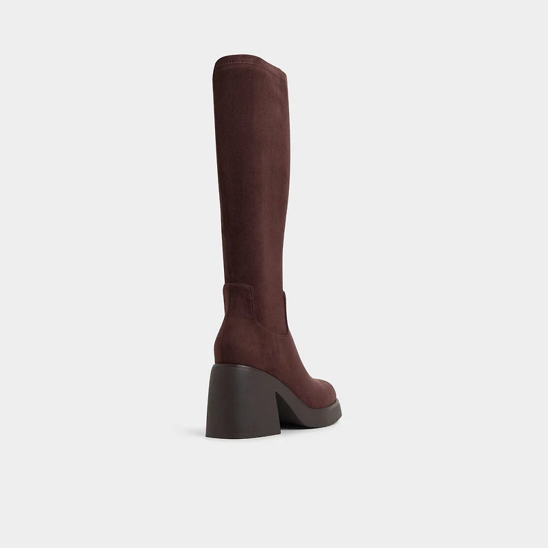 Auster Dark Brown Women's Tall Boots | ALDO Canada