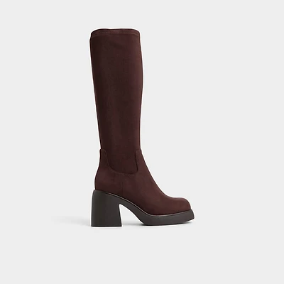 Auster Dark Brown Women's Tall Boots | ALDO Canada