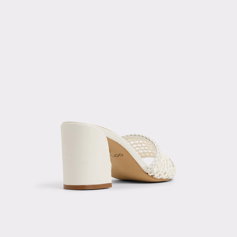 Beachdate White/Bone Women's Block heels | ALDO Canada