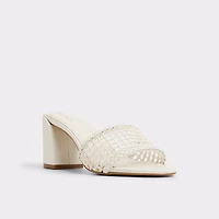 Beachdate White/Bone Women's Block heels | ALDO Canada