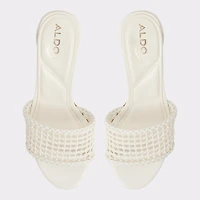 Beachdate White/Bone Women's Block heels | ALDO Canada