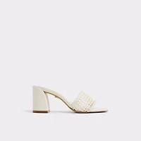 Beachdate White/Bone Women's Block heels | ALDO Canada