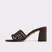 Beachdate Dark Brown Women's Block heels | ALDO Canada