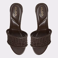 Beachdate Dark Brown Women's Block heels | ALDO Canada