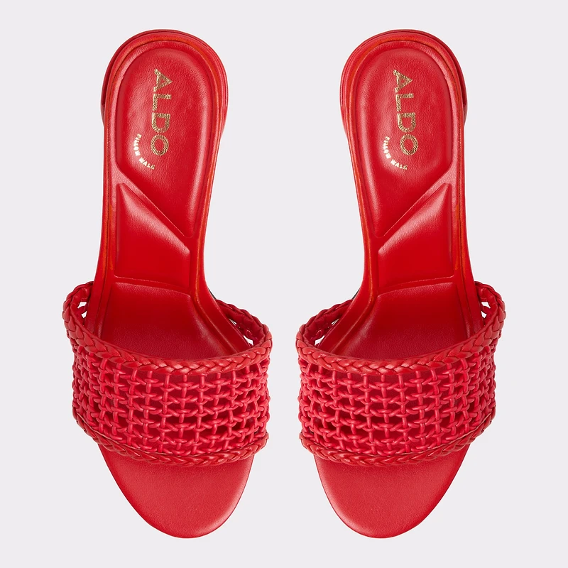 Beachdate Bright Red Women's Block heels | ALDO US