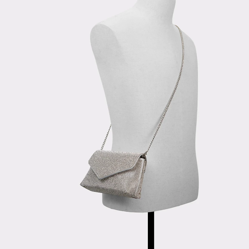 Blingita Silver/Clear Multi Women's Clutches & Evening bags | ALDO Canada