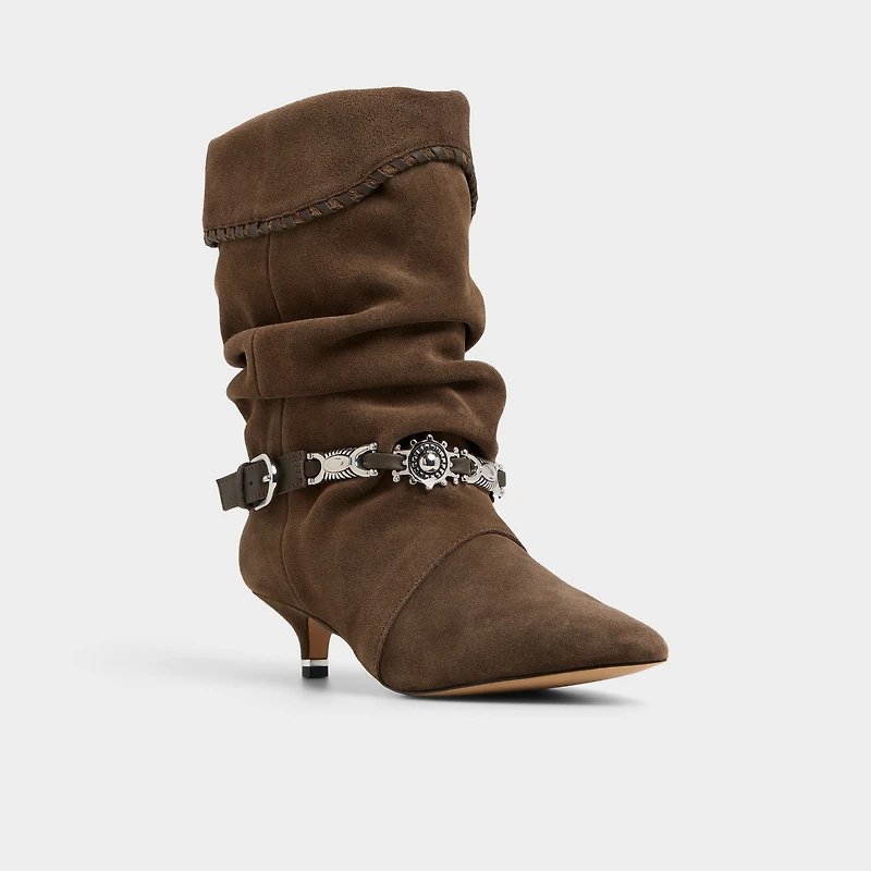 Bowy Autre Vert Femmes Bottillons | ALDO Canada