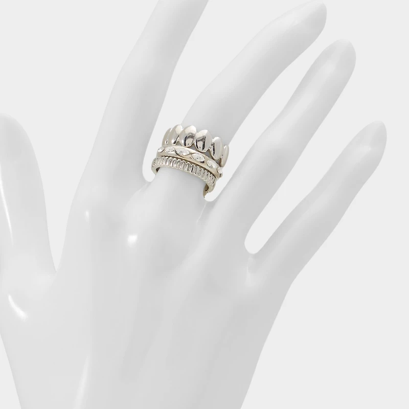 Bublle Silver/Clear Multi Women's Rings | ALDO Canada