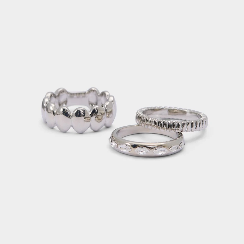 Bublle Silver/Clear Multi Women's Rings | ALDO Canada