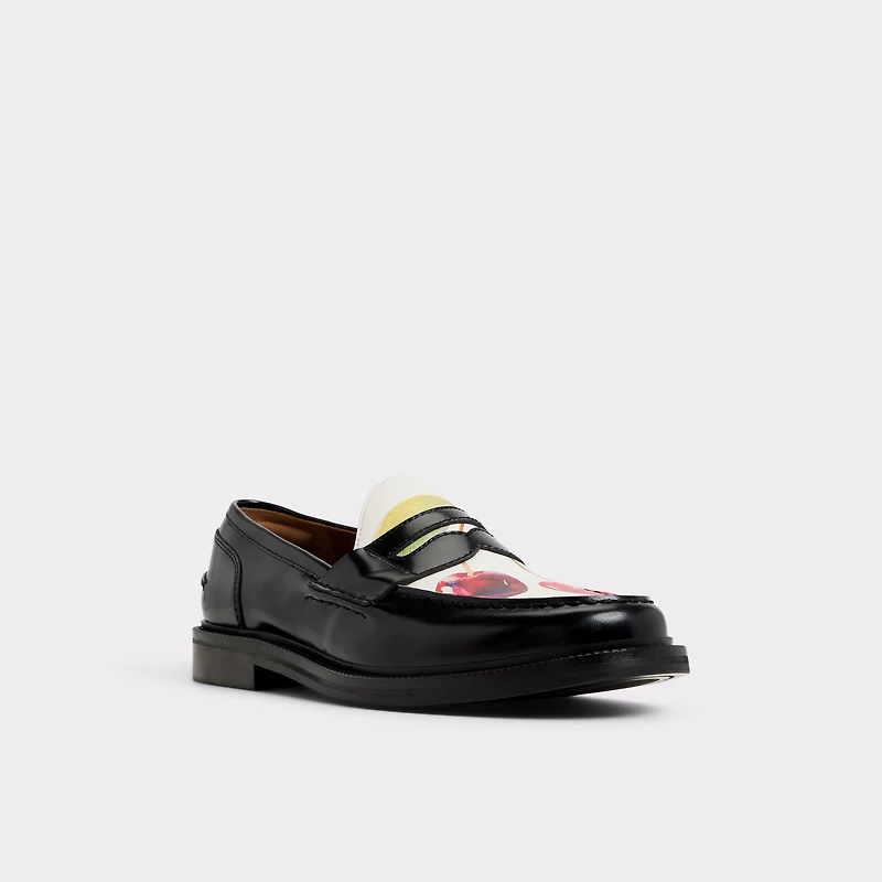 Buckley Other Black Leather Print Men's Dress Shoes | ALDO Canada