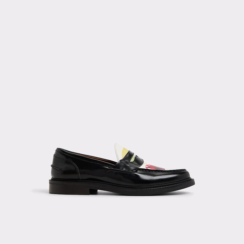 Buckley Other Black Leather Print Men's Dress Shoes | ALDO Canada