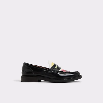 Buckley Other Black Leather Print Men's Dress Shoes | ALDO Canada