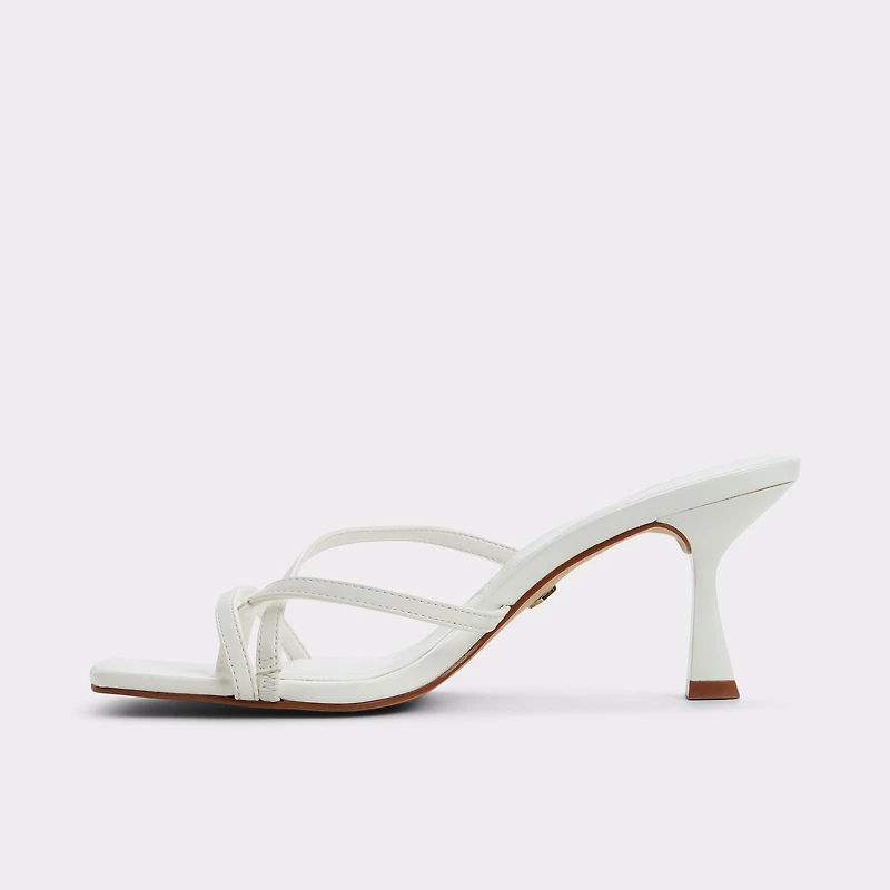 Calypsa White Women's Heeled mules | ALDO Canada