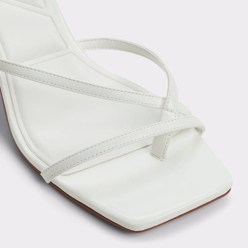 Calypsa White Women's Heeled mules | ALDO US