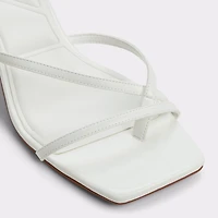 Calypsa White Women's Heeled mules | ALDO US