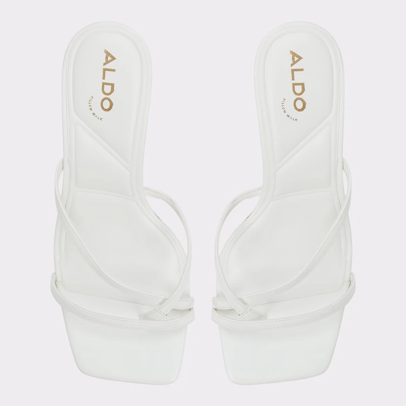 Calypsa White Women's Heeled mules | ALDO Canada