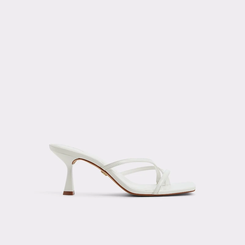 Calypsa White Women's Heeled mules | ALDO Canada