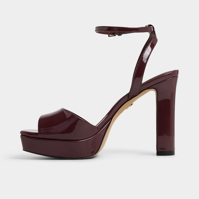 Chicgleam Bordo Women's Platform sandals | ALDO Canada