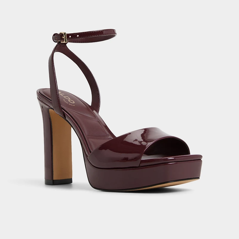 Chicgleam Bordo Women's Platform sandals | ALDO Canada