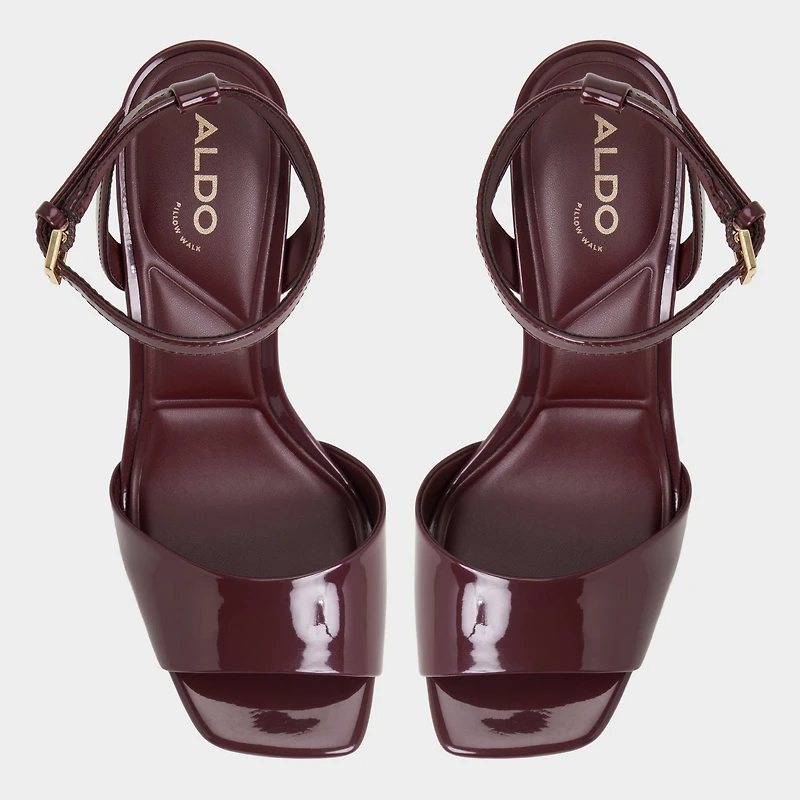 Chicgleam Bordo Women's Platform sandals | ALDO Canada