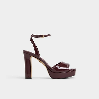 Chicgleam Bordo Women's Platform sandals | ALDO Canada