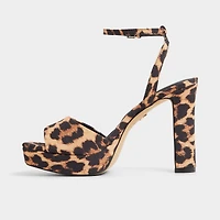 Chicgleam Brown Multi Women's Platform sandals | ALDO Canada
