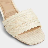 Claudina Naturel Femmes Sandales à talon | ALDO Canada