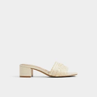 Claudina Naturel Femmes Sandales à talon | ALDO Canada