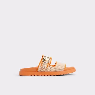 Daisymae Orange Women's Footbed sandals | ALDO US