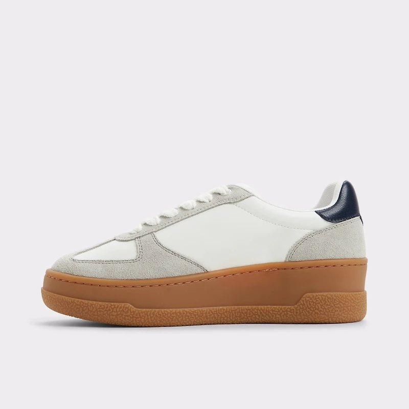 Deevale Blanc/Gris Femmes Sneakers bas | ALDO Canada