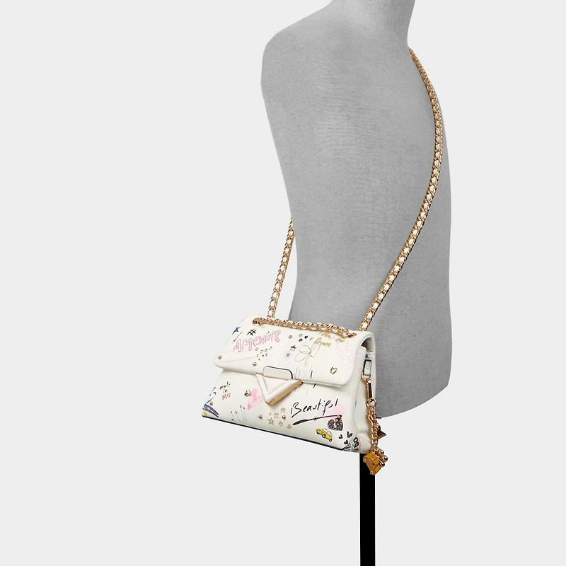 Doodlesoftpufff White Combo Women's Crossbody Bags | ALDO Canada