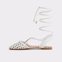 Dragostee White/Bone Women's Flats | ALDO US