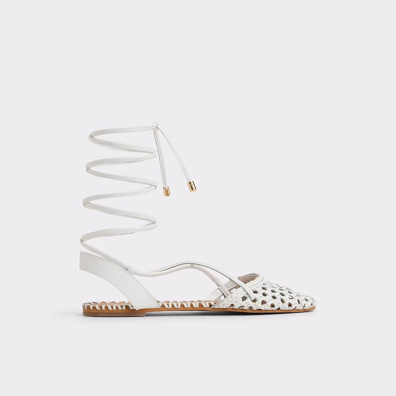 Dragostee White/Bone Women's Flats | ALDO US