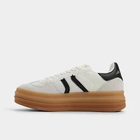 Elabrintar White/Black Women's Low top sneakers | ALDO Canada