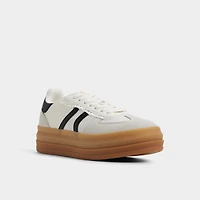 Elabrintar White/Black Women's Low top sneakers | ALDO Canada