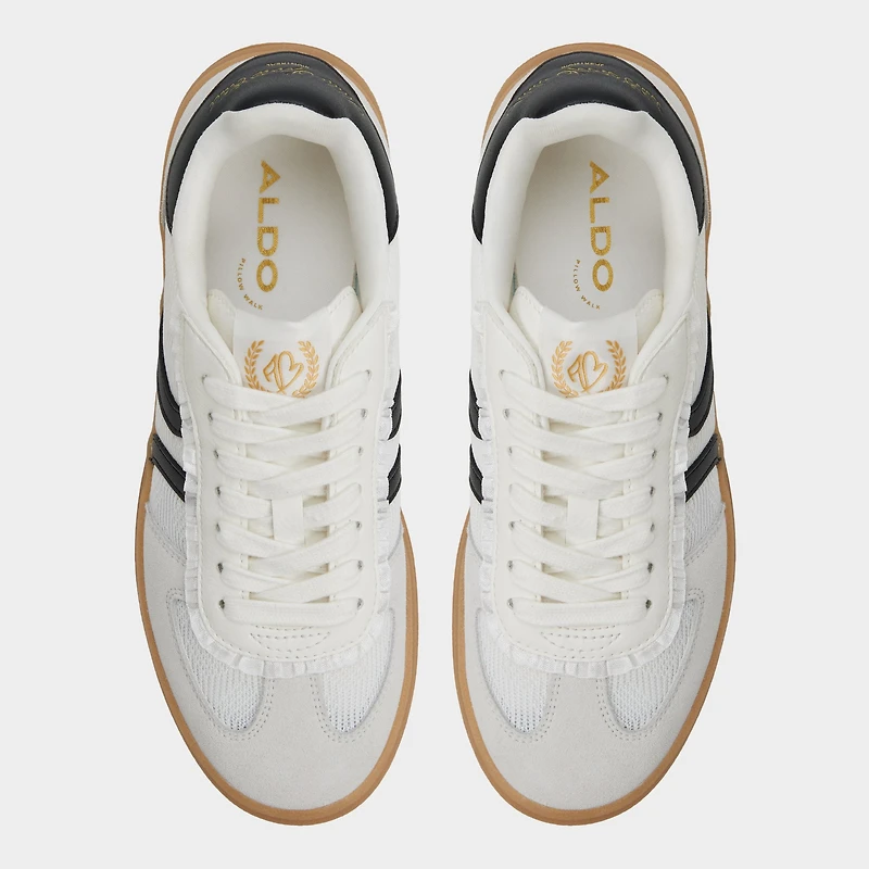Elabrintar White/Black Women's Low top sneakers | ALDO Canada