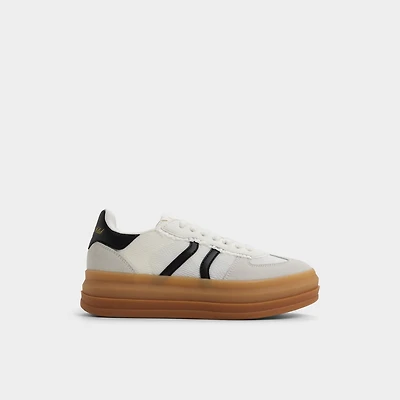 Elabrintar White/Black Women's Low top sneakers | ALDO Canada