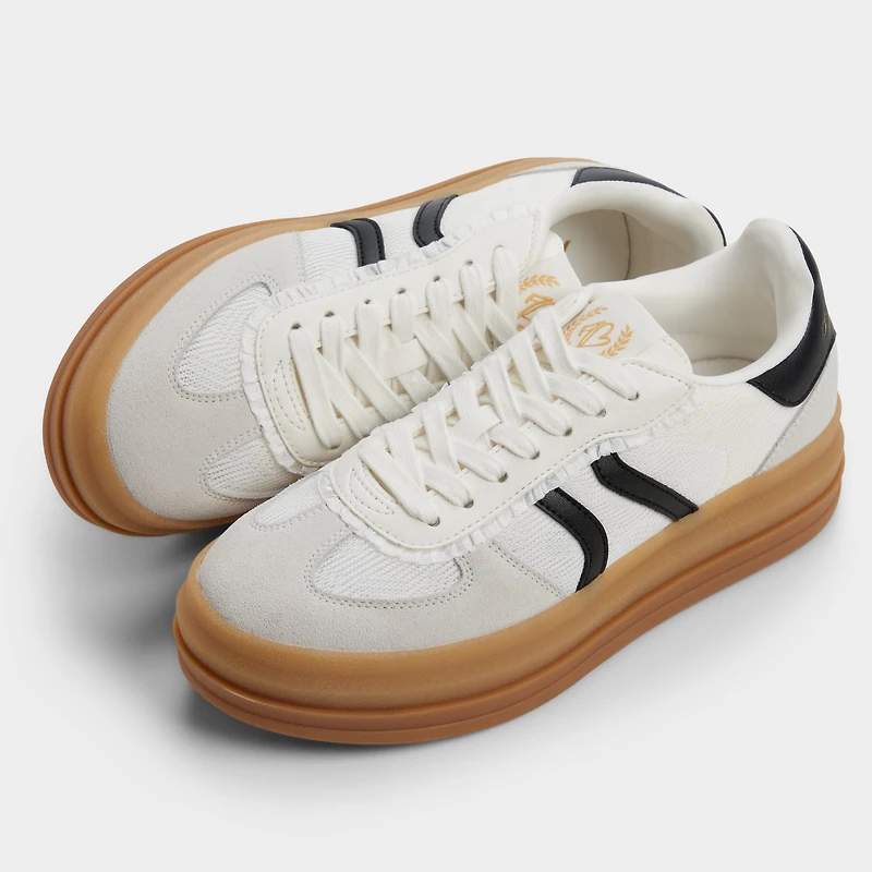 Elabrintar White/Black Women's Low top sneakers | ALDO Canada