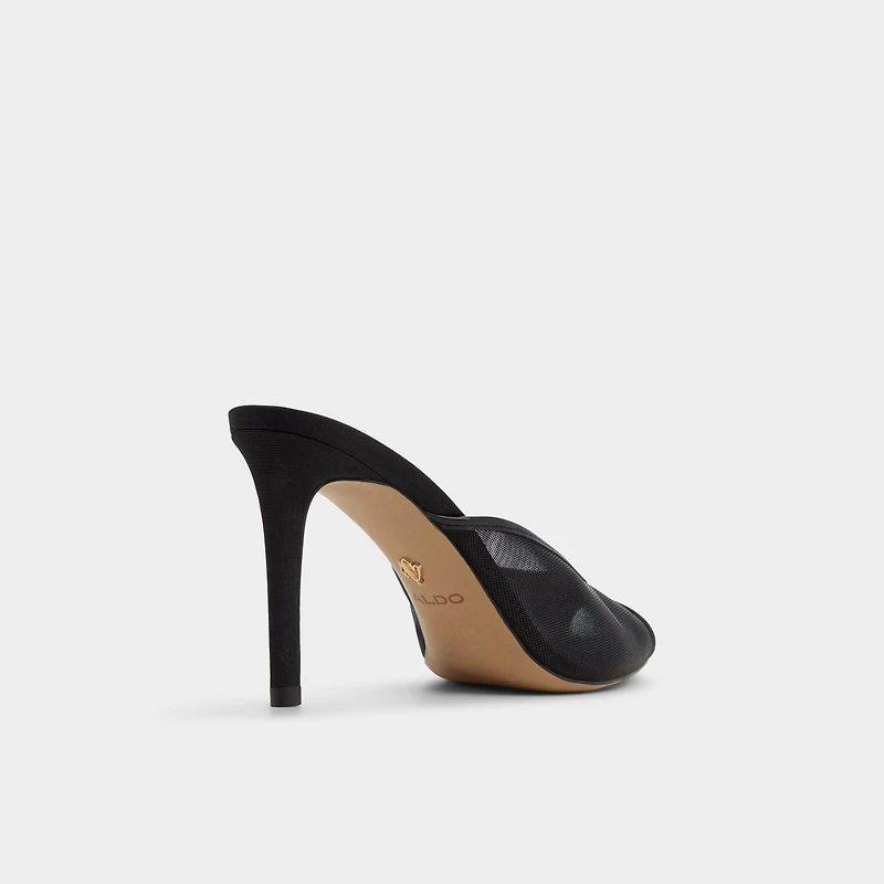 Elennah Black Women's Heeled mules | ALDO Canada