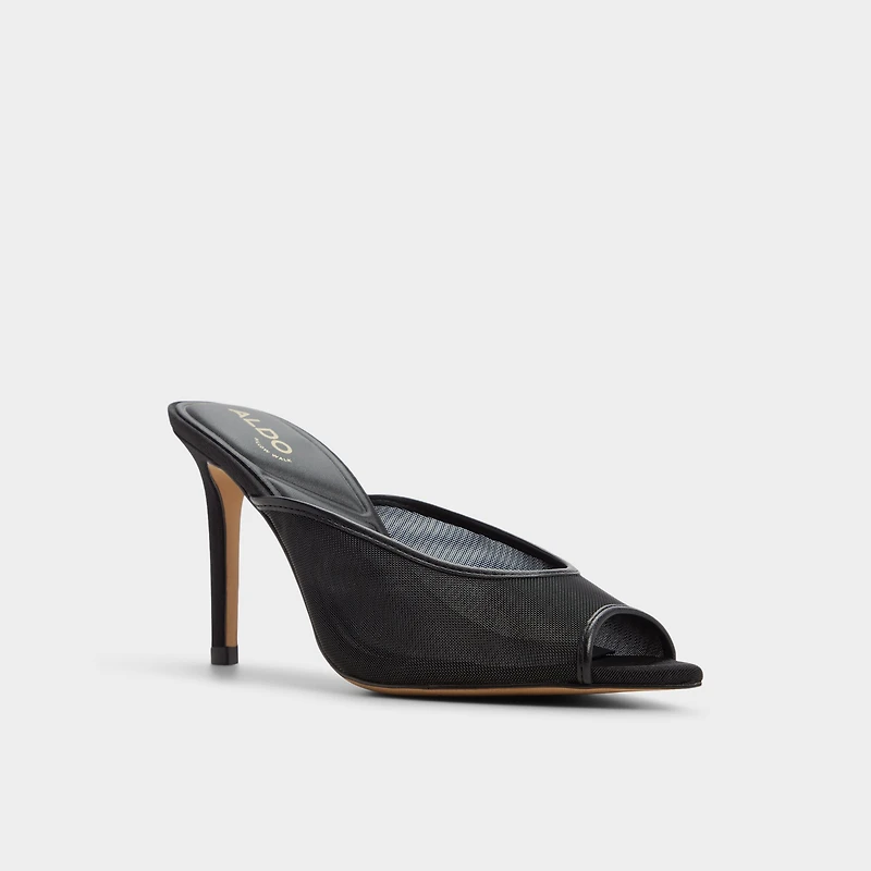 Elennah Black Women's Heeled mules | ALDO Canada