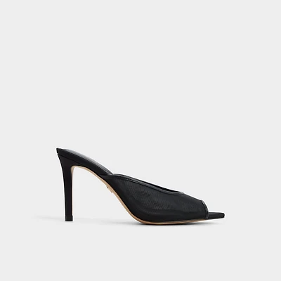 Elennah Black Women's Heeled mules | ALDO Canada